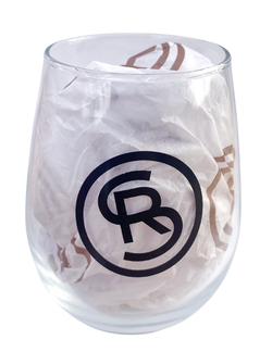 Stemless Glass with Logo